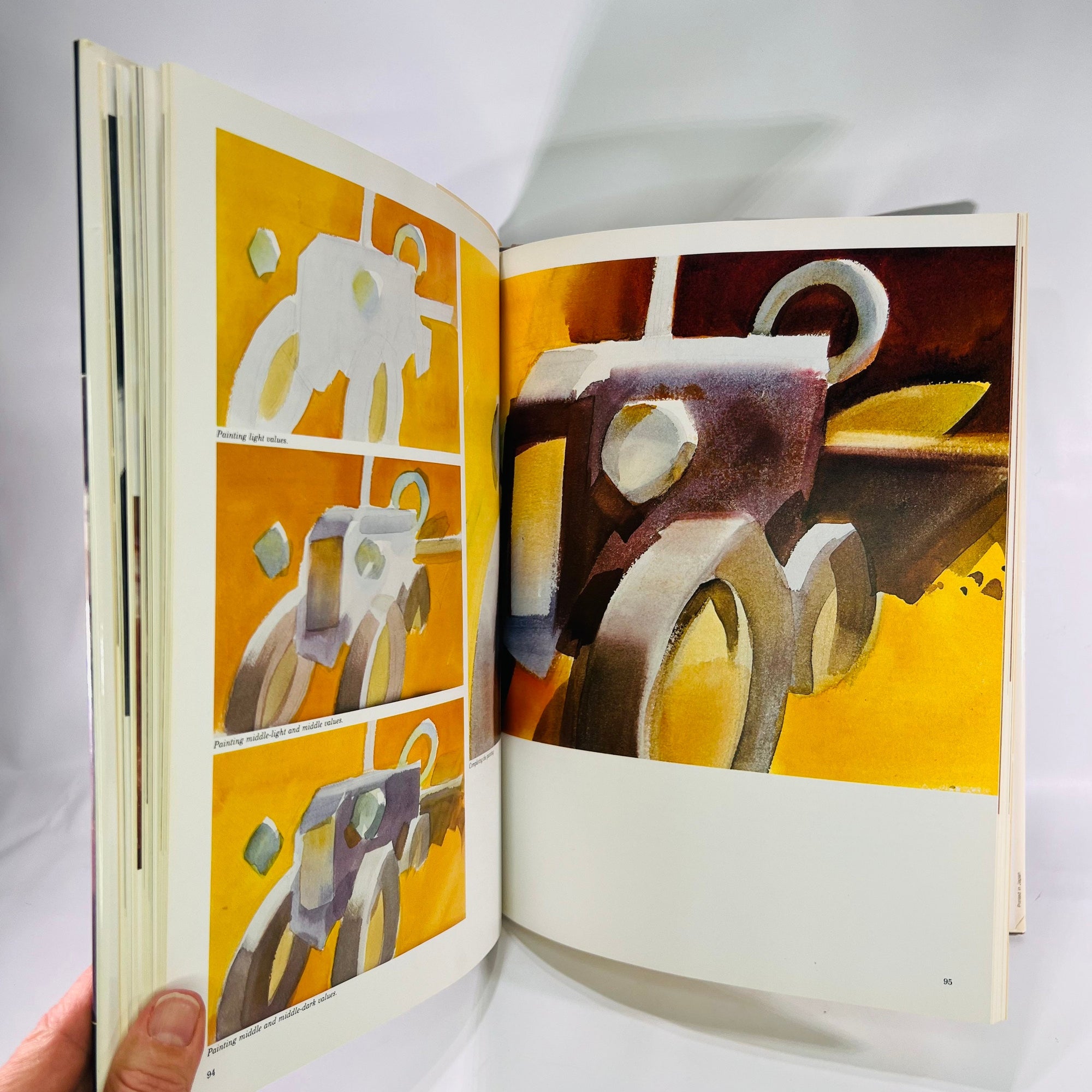 Mastering Color and Design in Watercolor by Christopher 1981 Schink Watson-Guptill Vintage Book of Design Space Basic Palette Color Mixtures