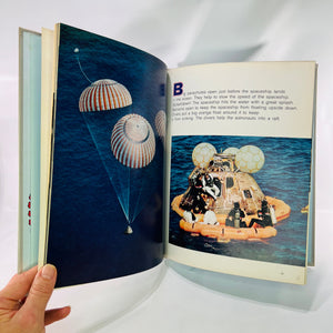 Let's Go to the Moon by Janis Knudsen Wheat part of the Books for Young Explorers 1977 Vintage National Geographic Society Children's Book