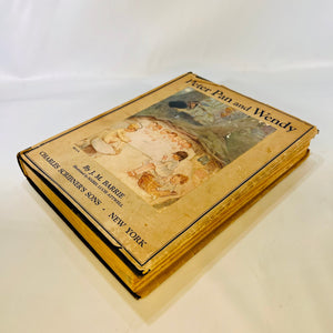 Peter Pan and Wendy by J.M. Barrie illustrated by Mabel Lucie Attwell 1911 Charles  Scribner's Sons Vintage Children's Fairy Tale