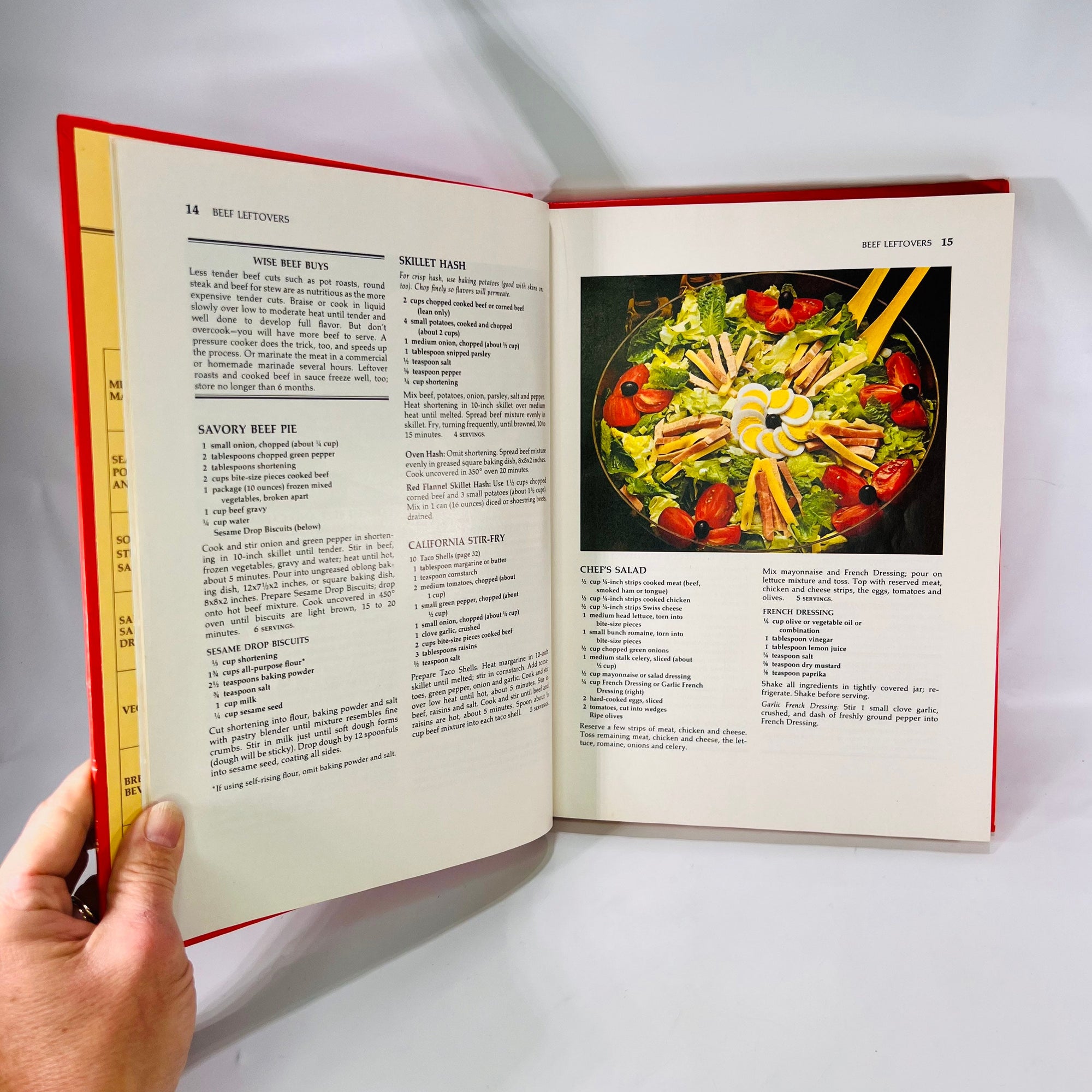 Betty Crocker Cookbook New and Revised Edition including Microwave 1978 Golden Vintage Recipes Collectable Cooking