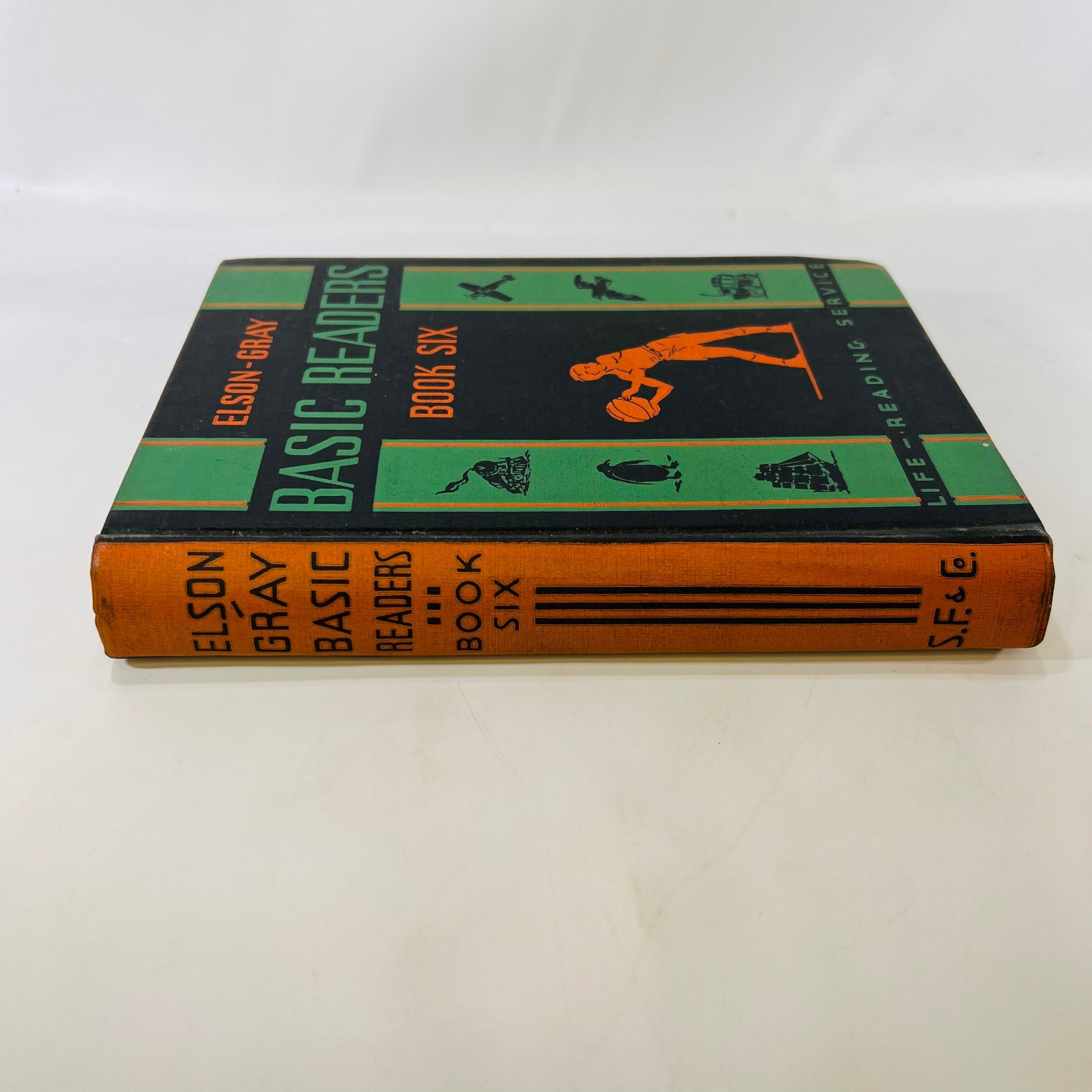 Basic Readers Book Six by Ellison-Gray 1936 Scott Foresman and Company Vintage Children's School Book