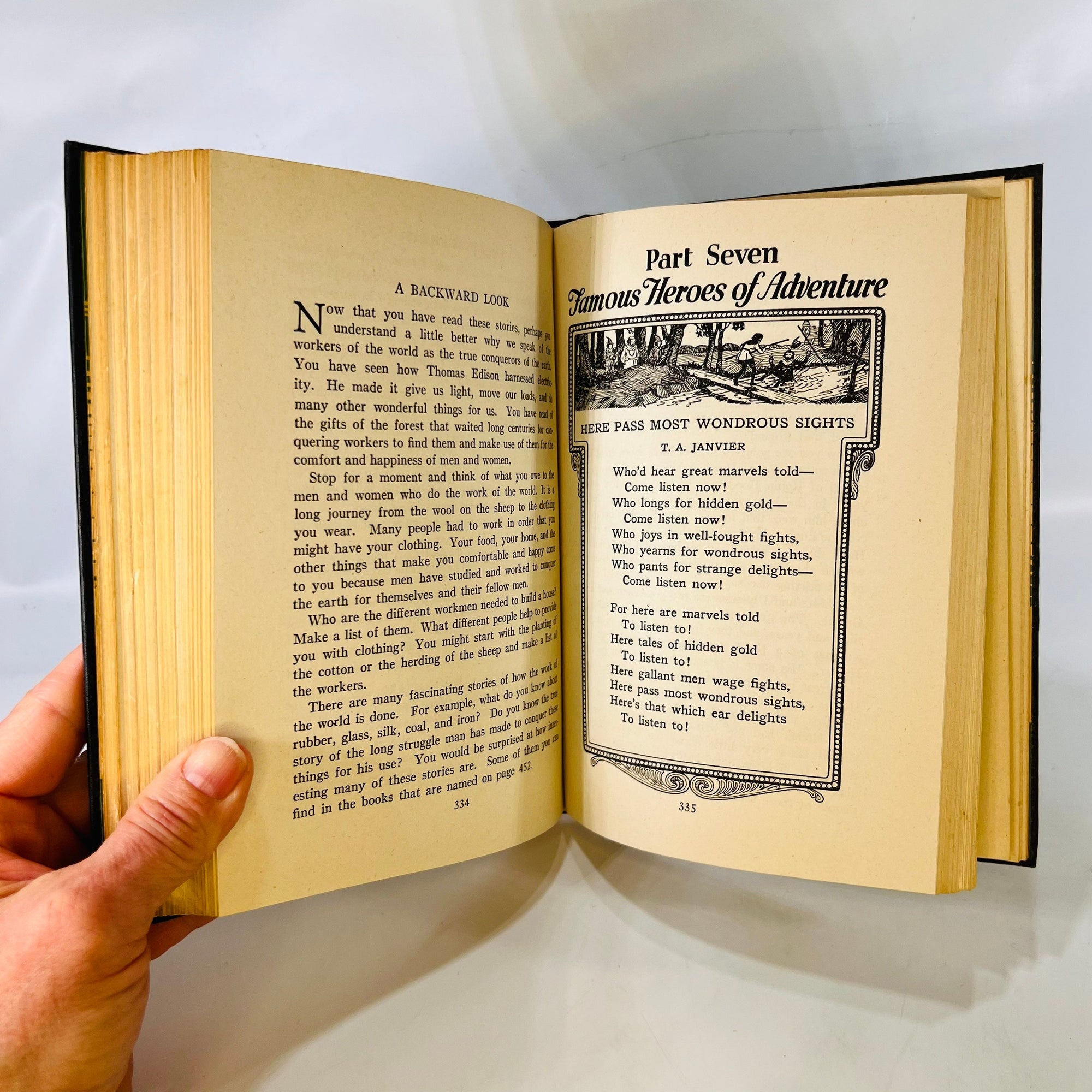 Basic Readers Book Six by Ellison-Gray 1936 Scott Foresman and Company Vintage Children's School Book
