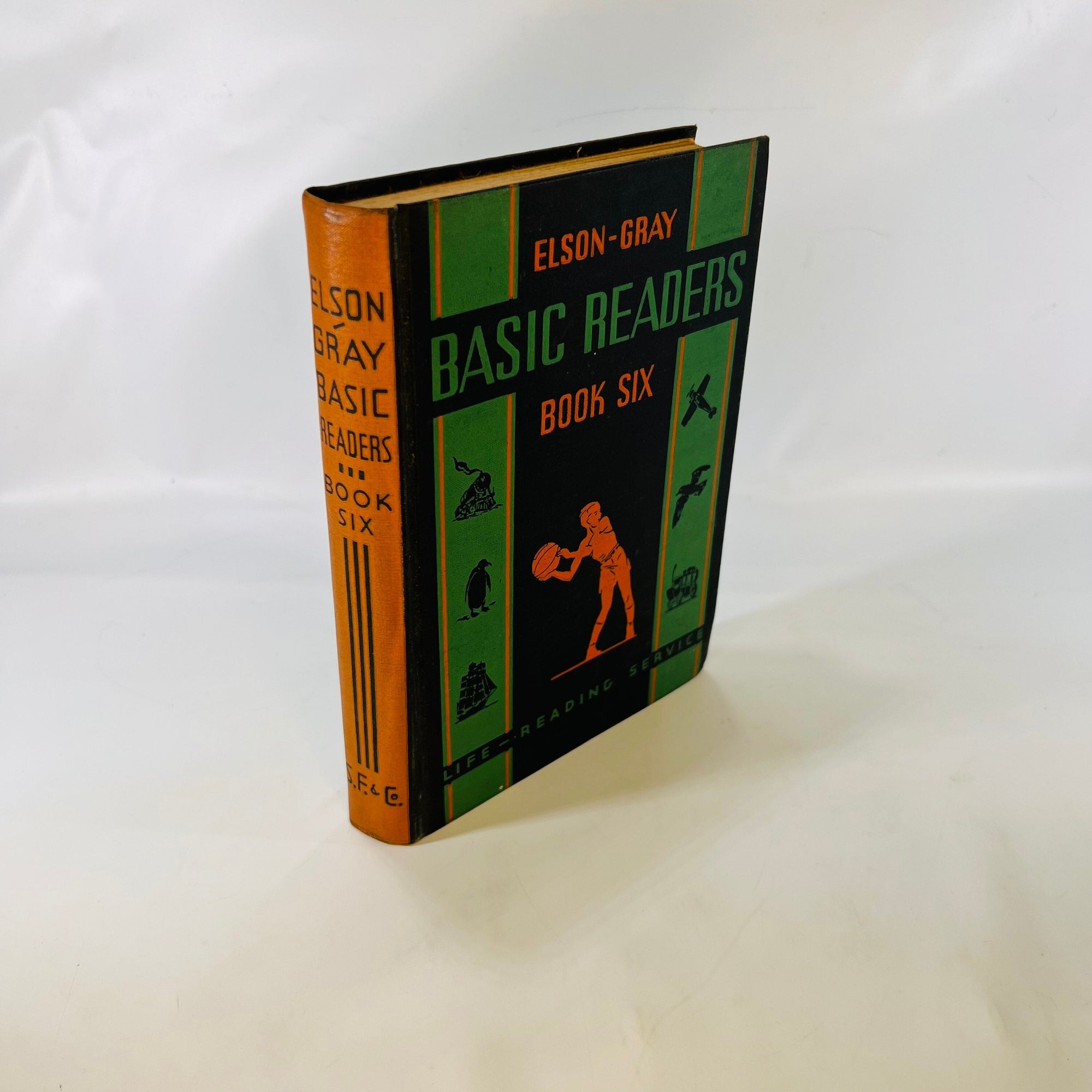 Basic Readers Book Six by Ellison-Gray 1936 Scott Foresman and Company Vintage Children's School Book