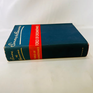 Force of Circumstance by Simone de Beauvoir translated from French by Richard Howard 1965 G.P. Puttnam's Sons Vintage AutobiographyBook