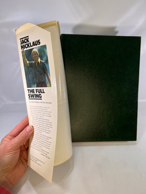 The Full Swing by Jack Nicklaus with Ken Bowden 1984 Golf Digest Instruction Vintage Book in Color