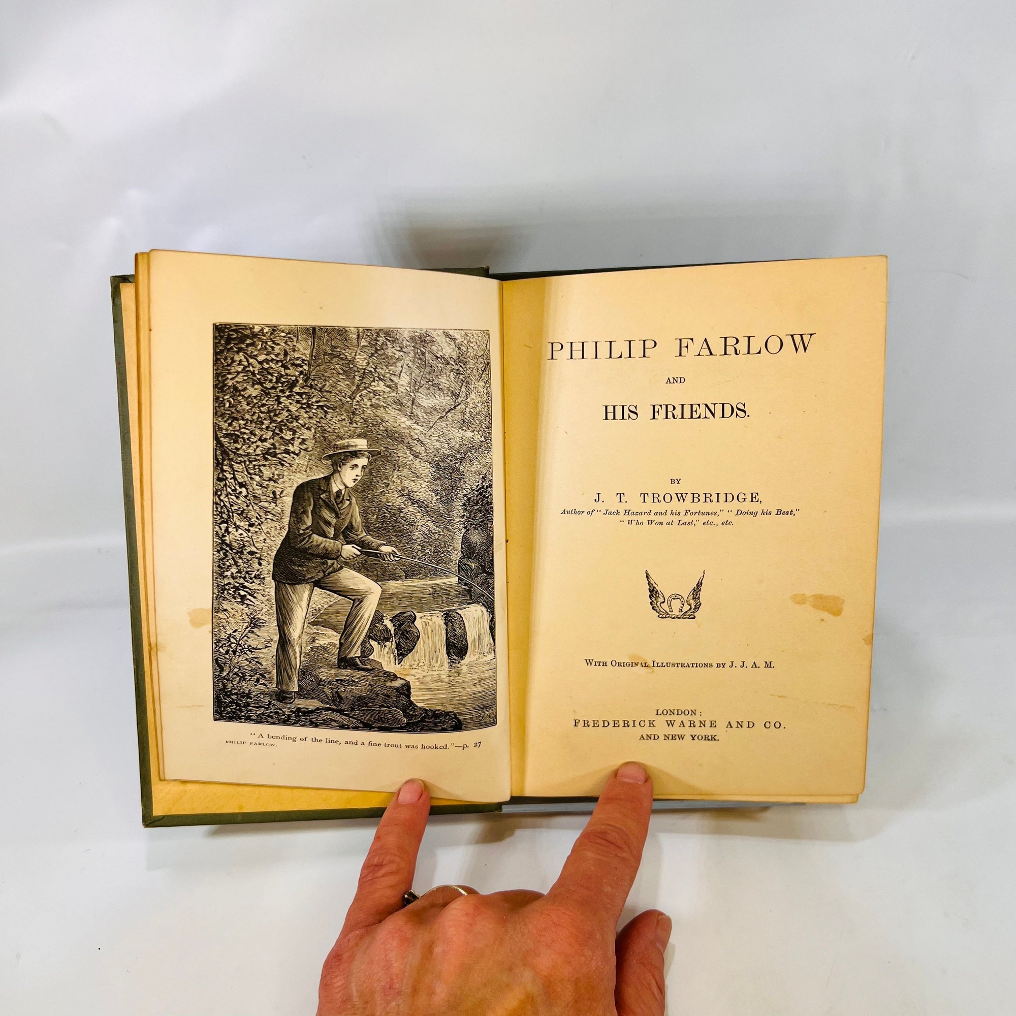 Philip Farlow and his Friends by J.T. Trowbridge Frederick Warne and Co.