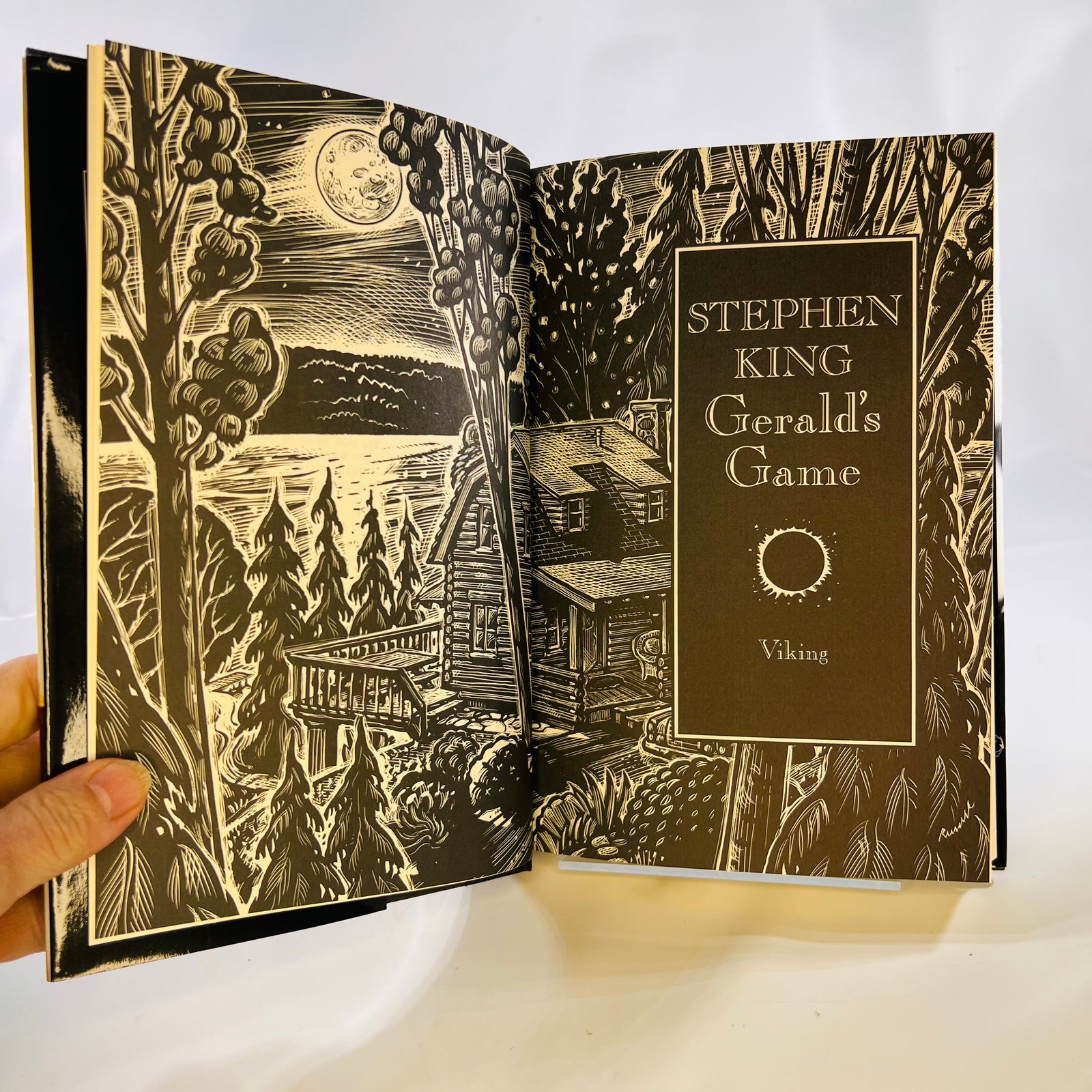 Stephen King Gerald's Game 1992 Viking Vintage Horror Book