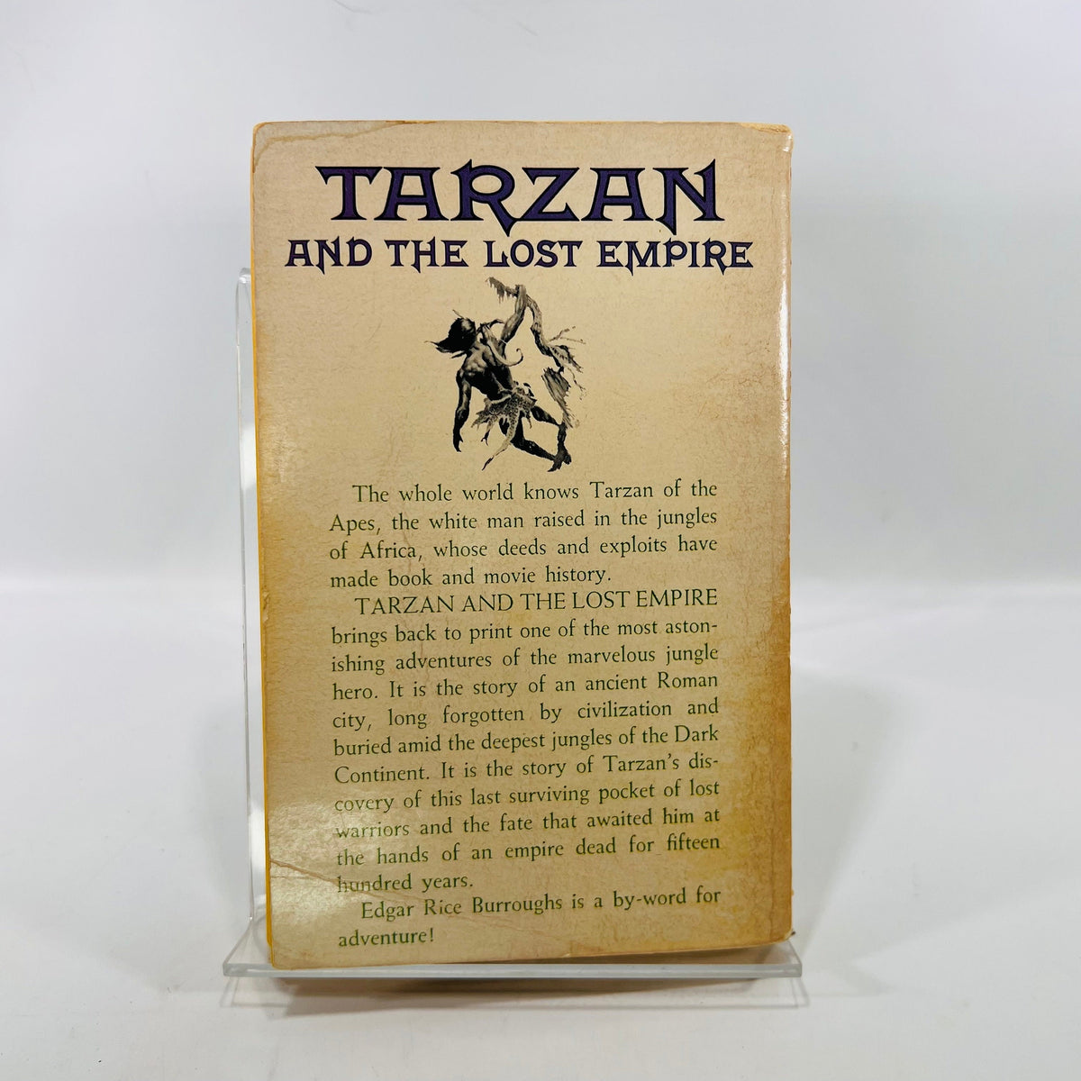 Tarzan and the Lost Empire by Edgar Rice Burroughs Book 12 Ace Books F-169