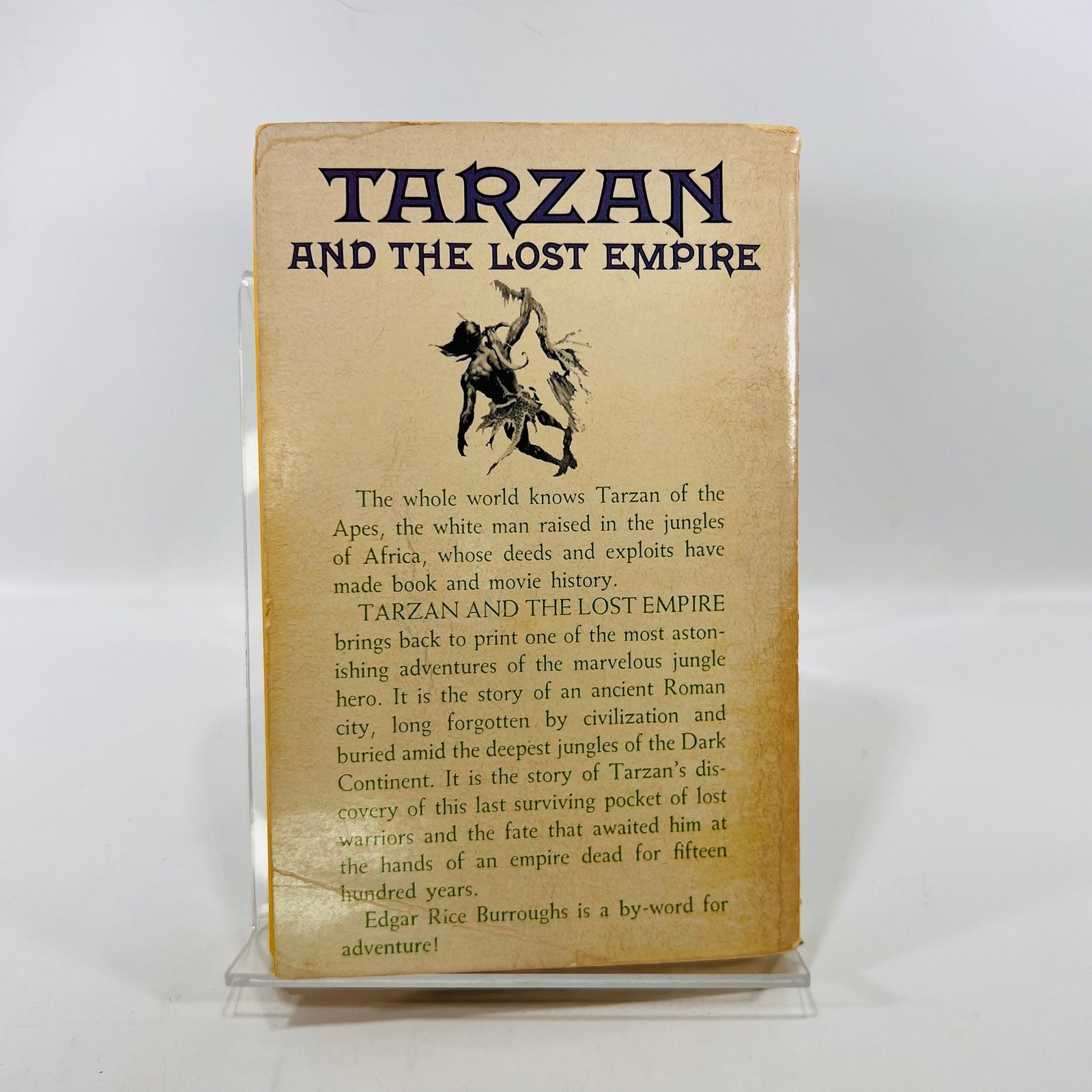 Tarzan and the Lost Empire by Edgar Rice Burroughs Book 12 Ace Books F-169